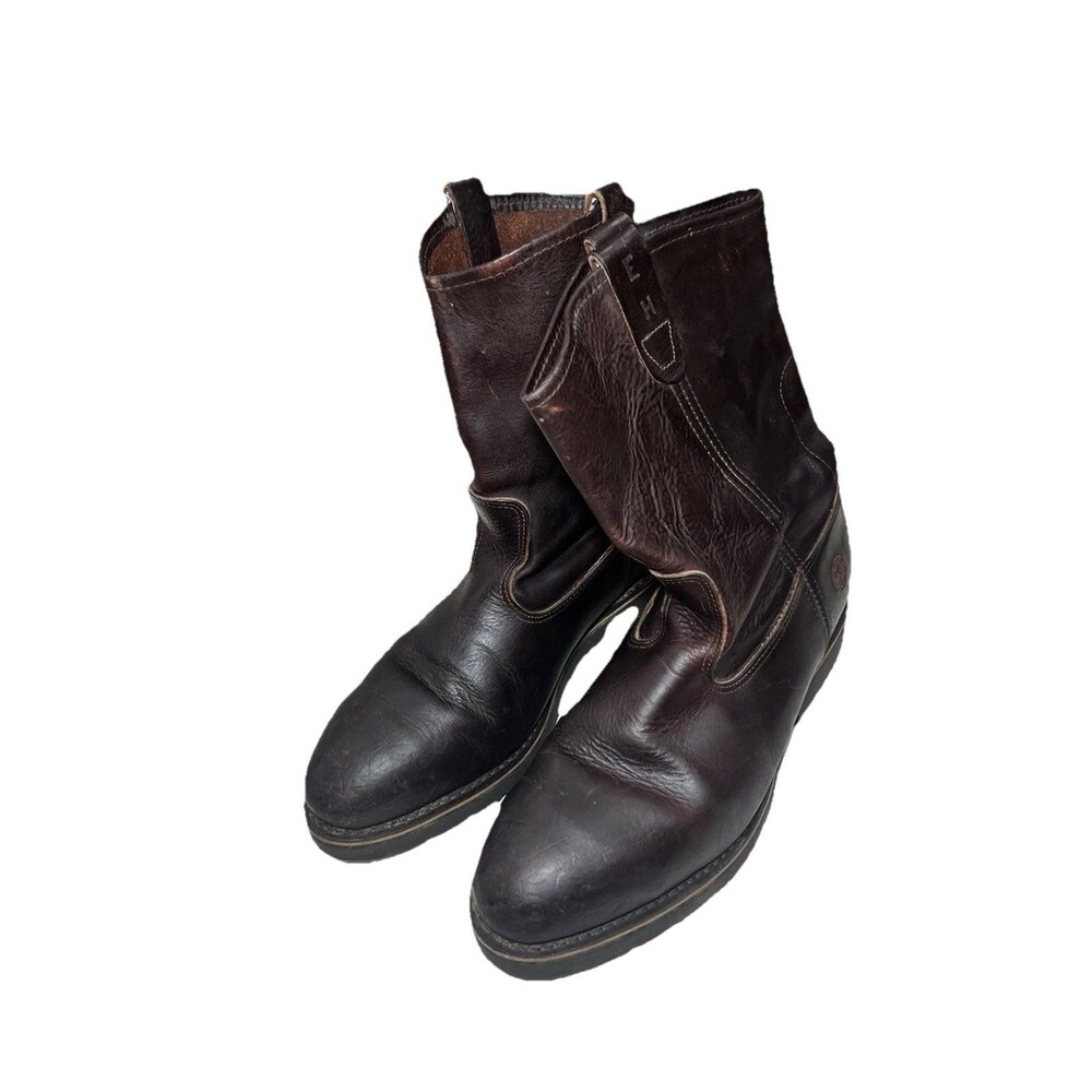 DOUBLE H Steel Toe Men's 10" Ranch Work Wellington Boots in Size 11D